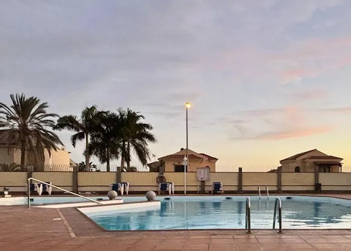 Click&guest - Pool View Terrace In Maspalomas בית נופש